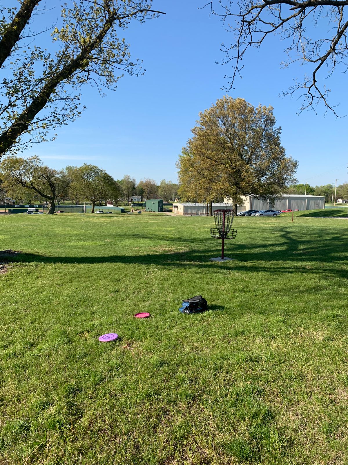 Basket #3 looking toward tee pad #4