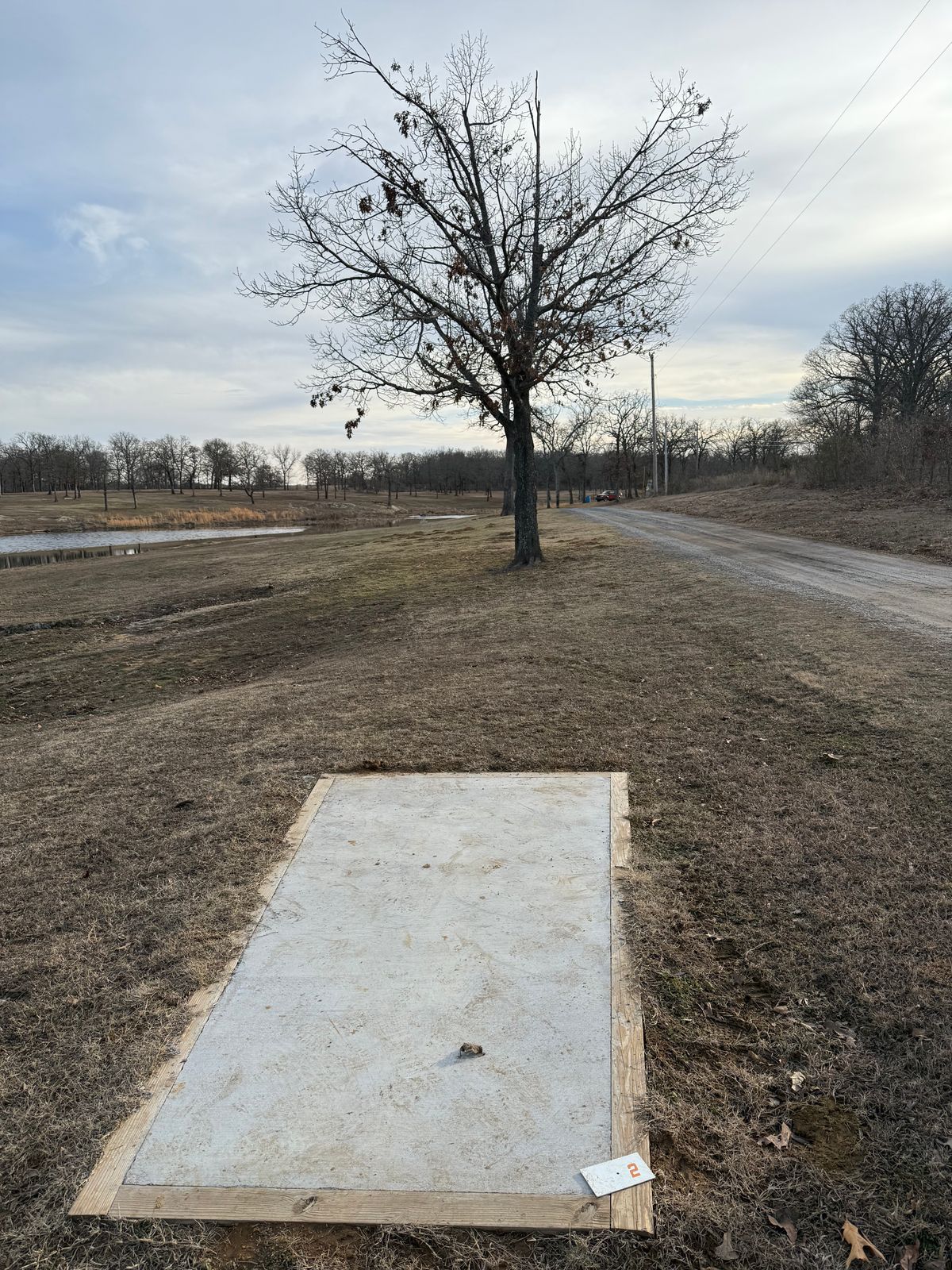 Hole 2 Tee and fairway