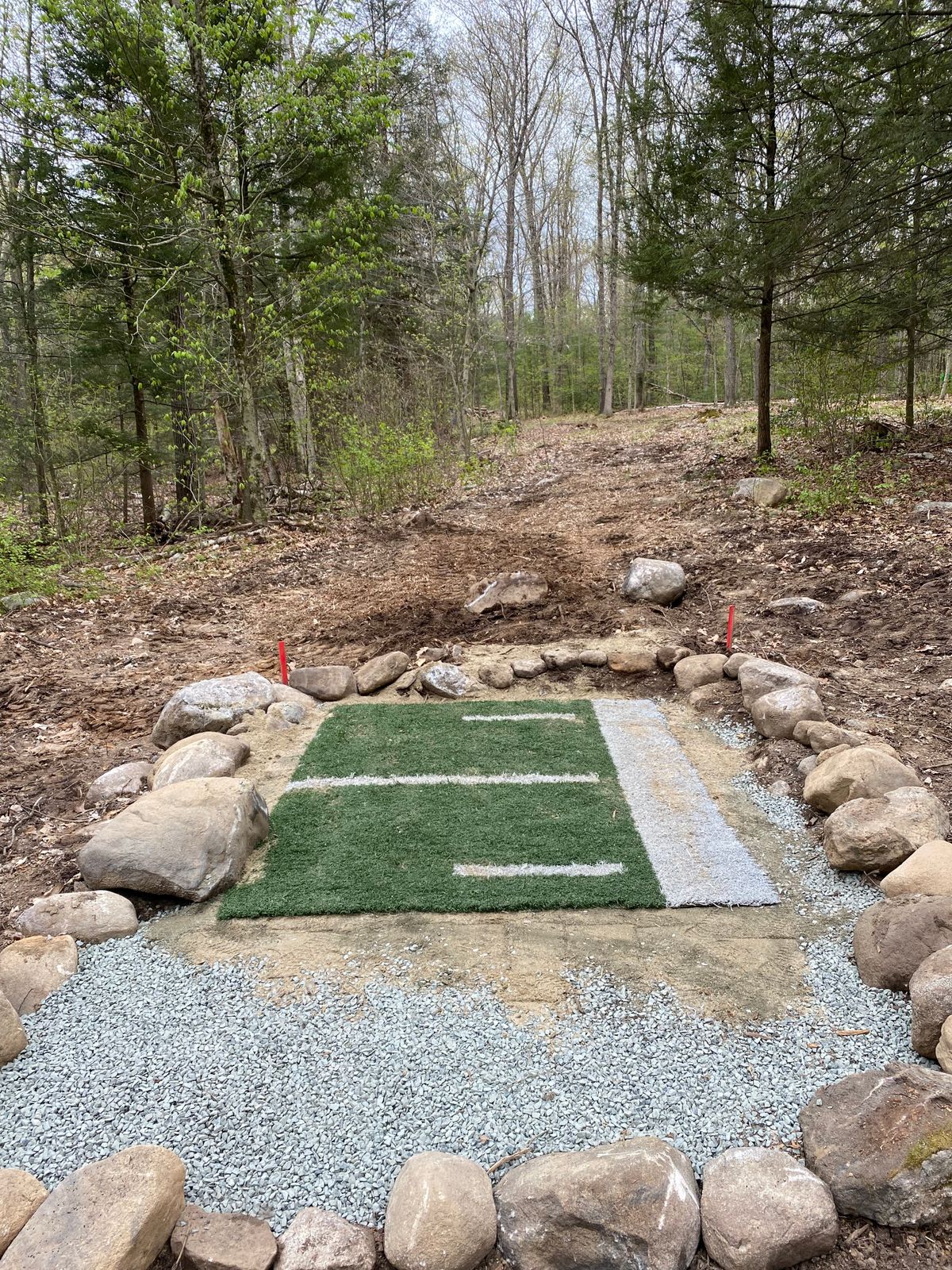 Hole 11 short tee