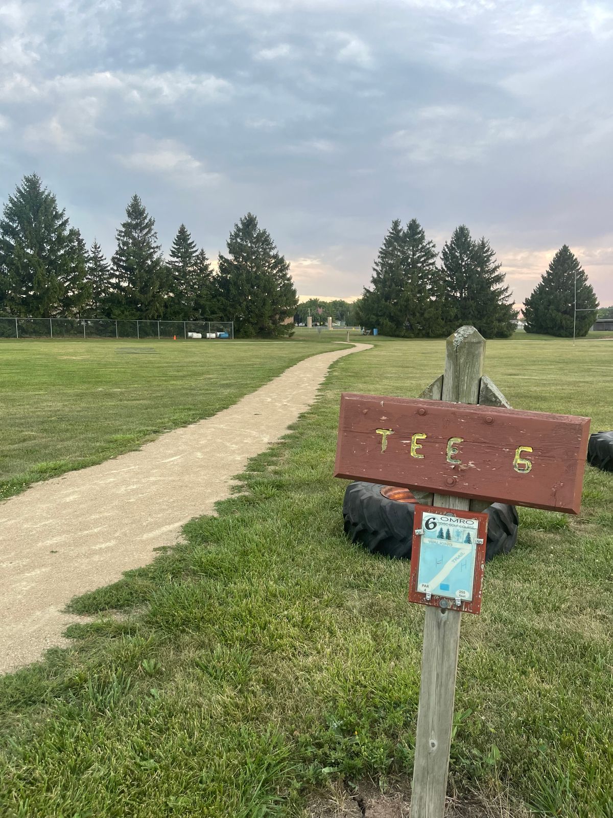 Hole 6: super open that you can send it on