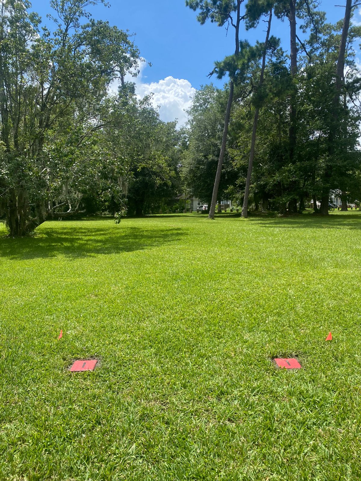 Hole 1 Red Pad - 180 Feet
