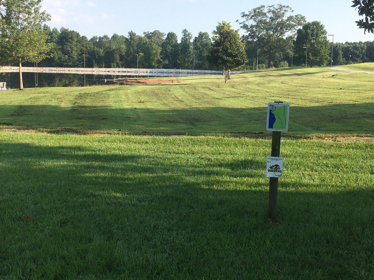 Hole 5 tee