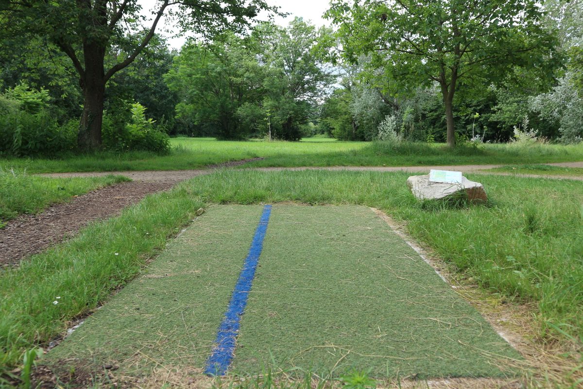 Tee from hole 17
