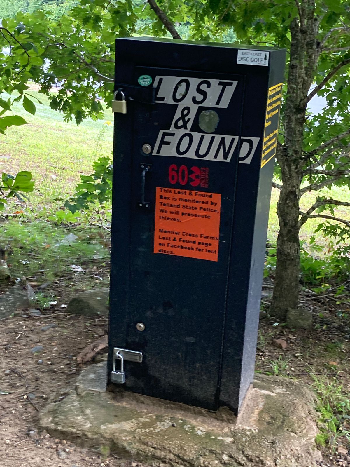 Lost & Found that is regularly checked.