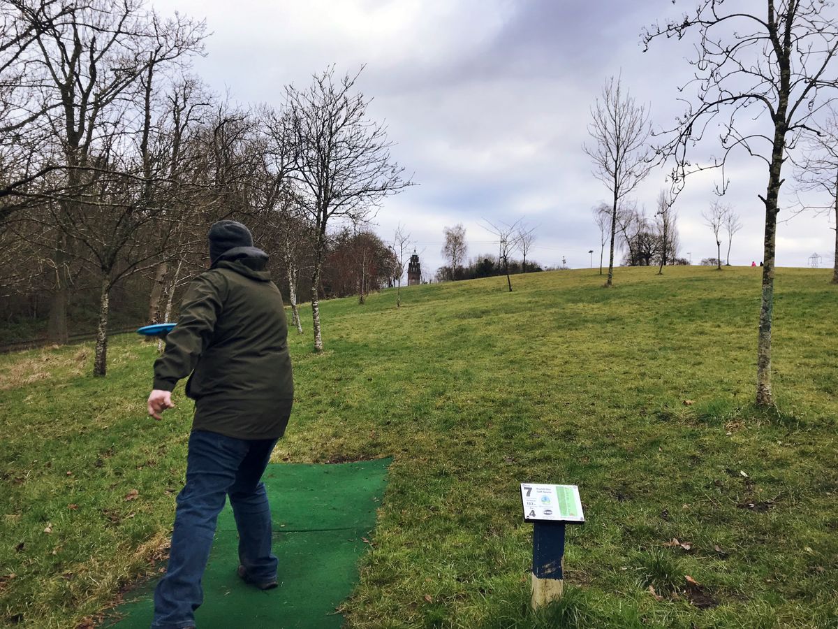 Teeing off on #7