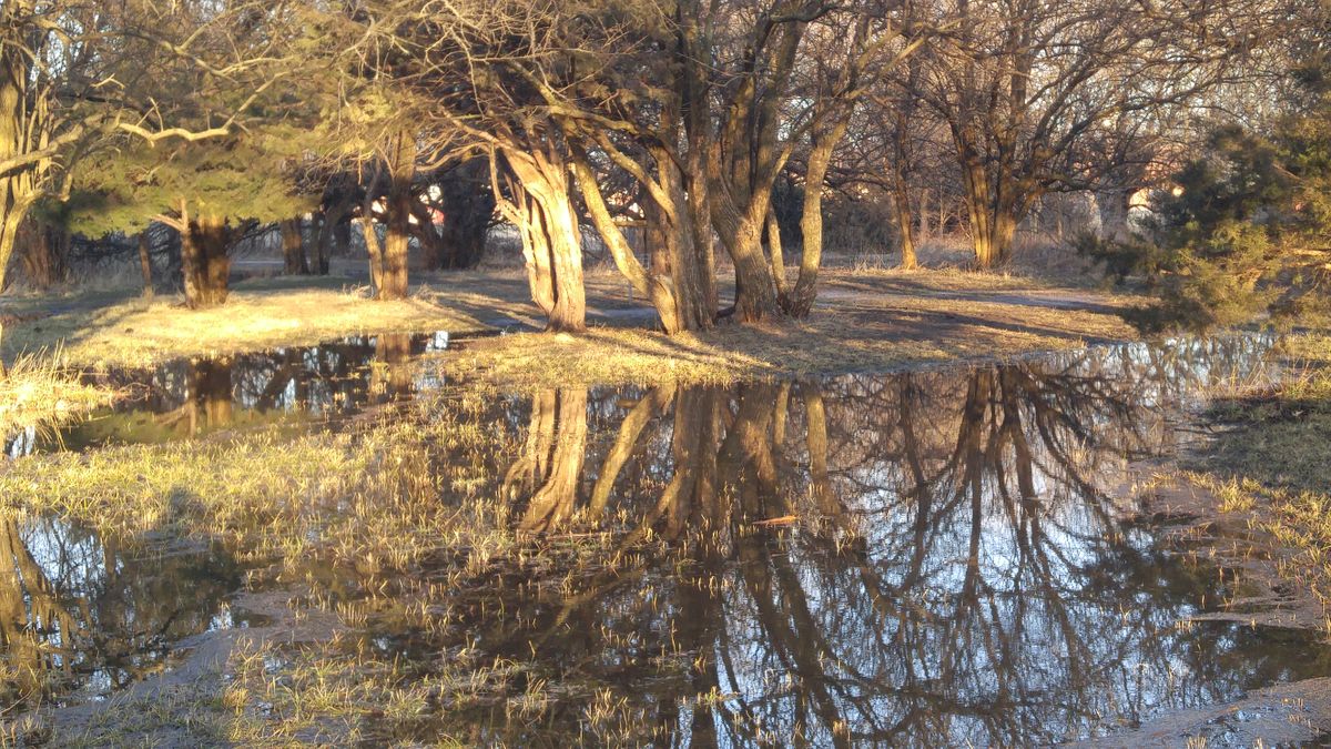 90% of the course is muddy & 20% of the course is under water.. Nearly all year but the dry summer
