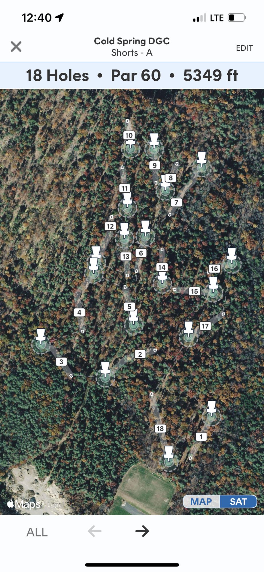 Course Layout