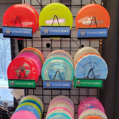 Growing selection of dynamic discs ! #westsidediscs #latitude64 #dynamicdiscs