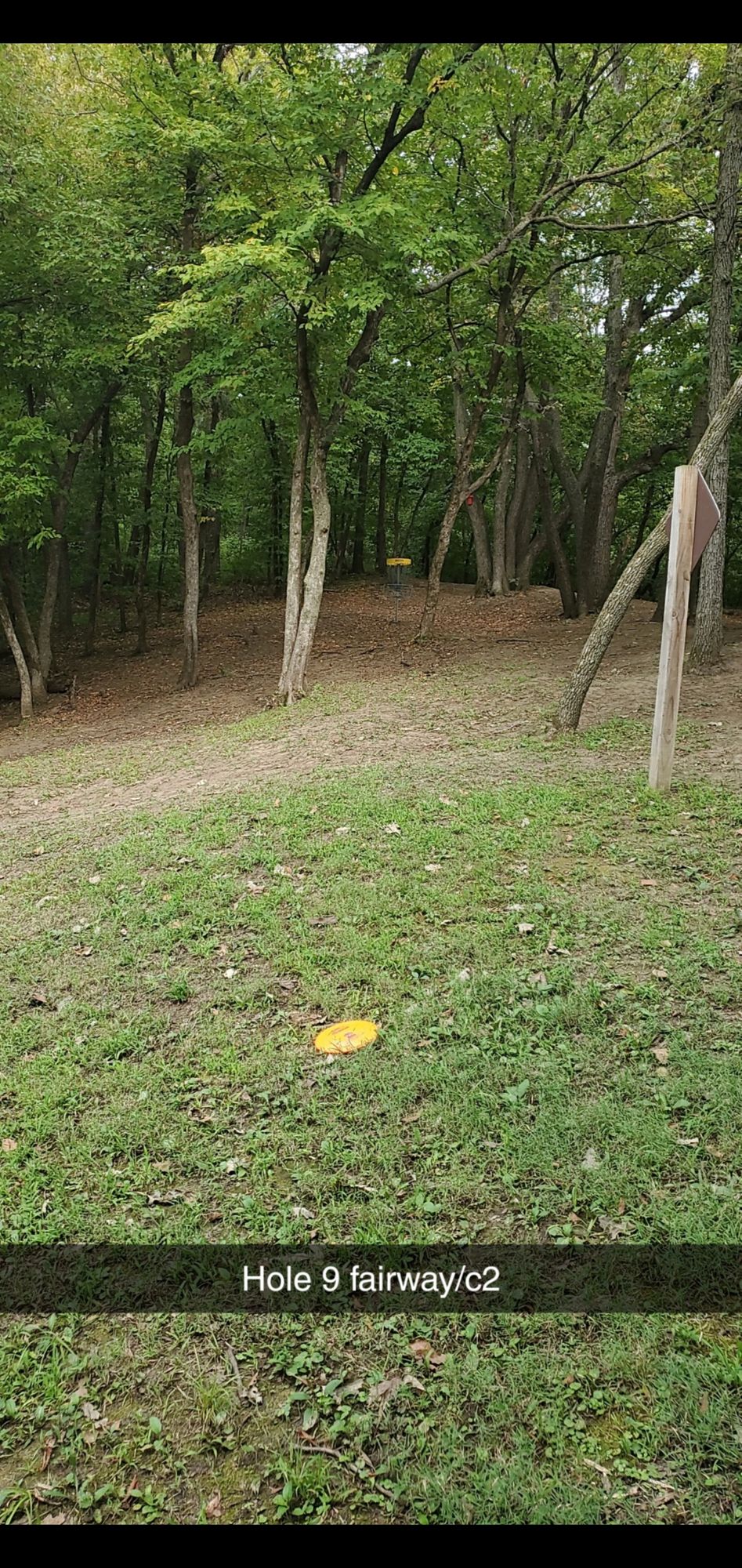 Hole 9 fairway