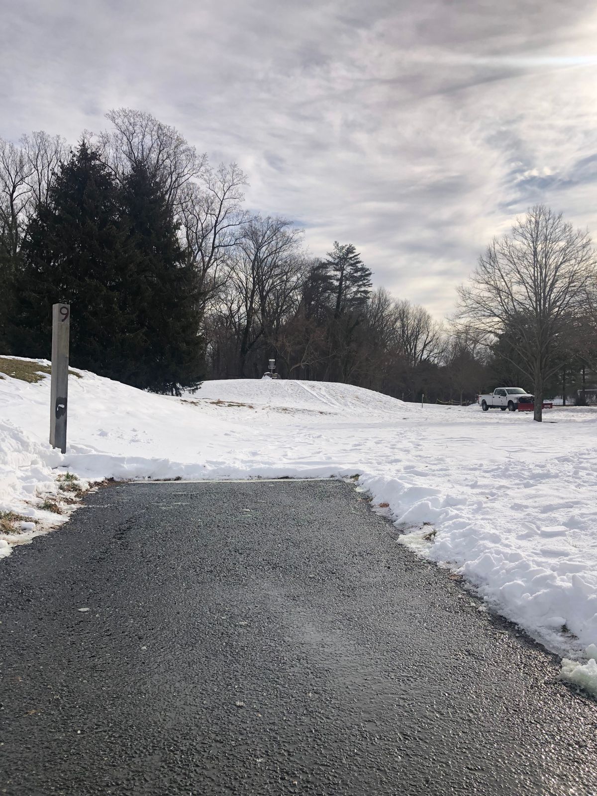 Hole 9 tee (now hole 7)