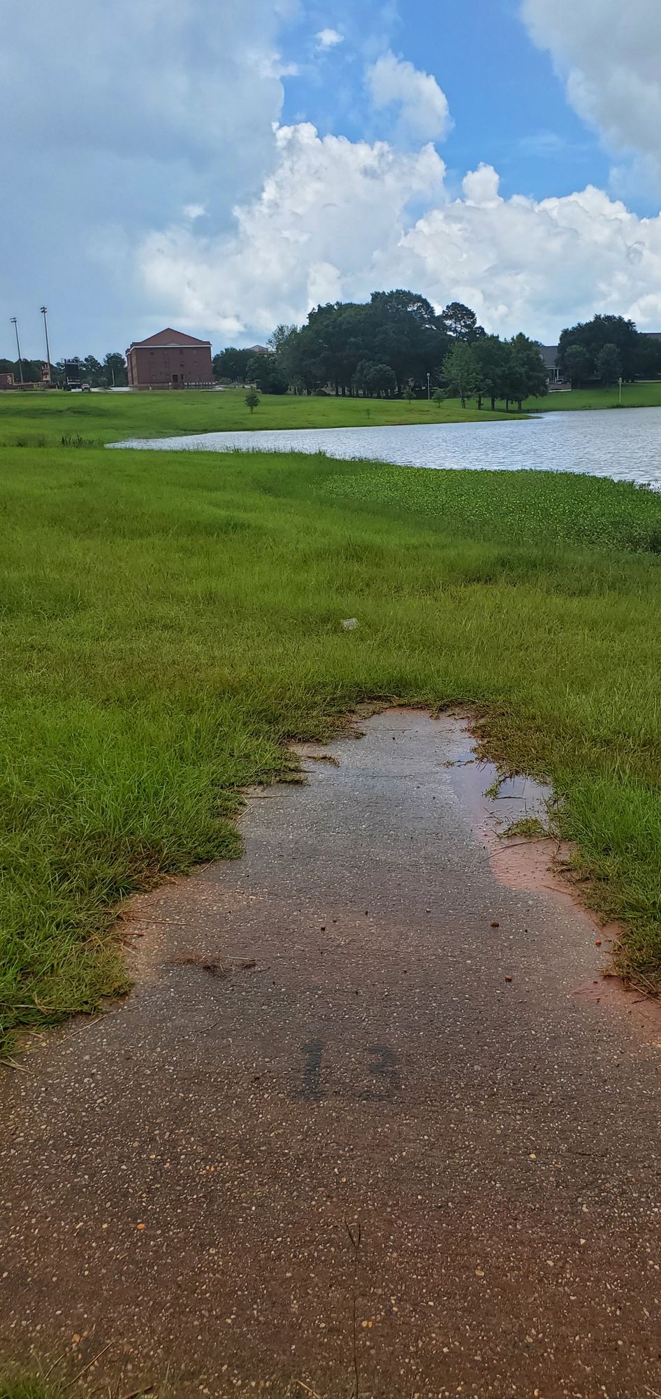 Tee #13, no sign