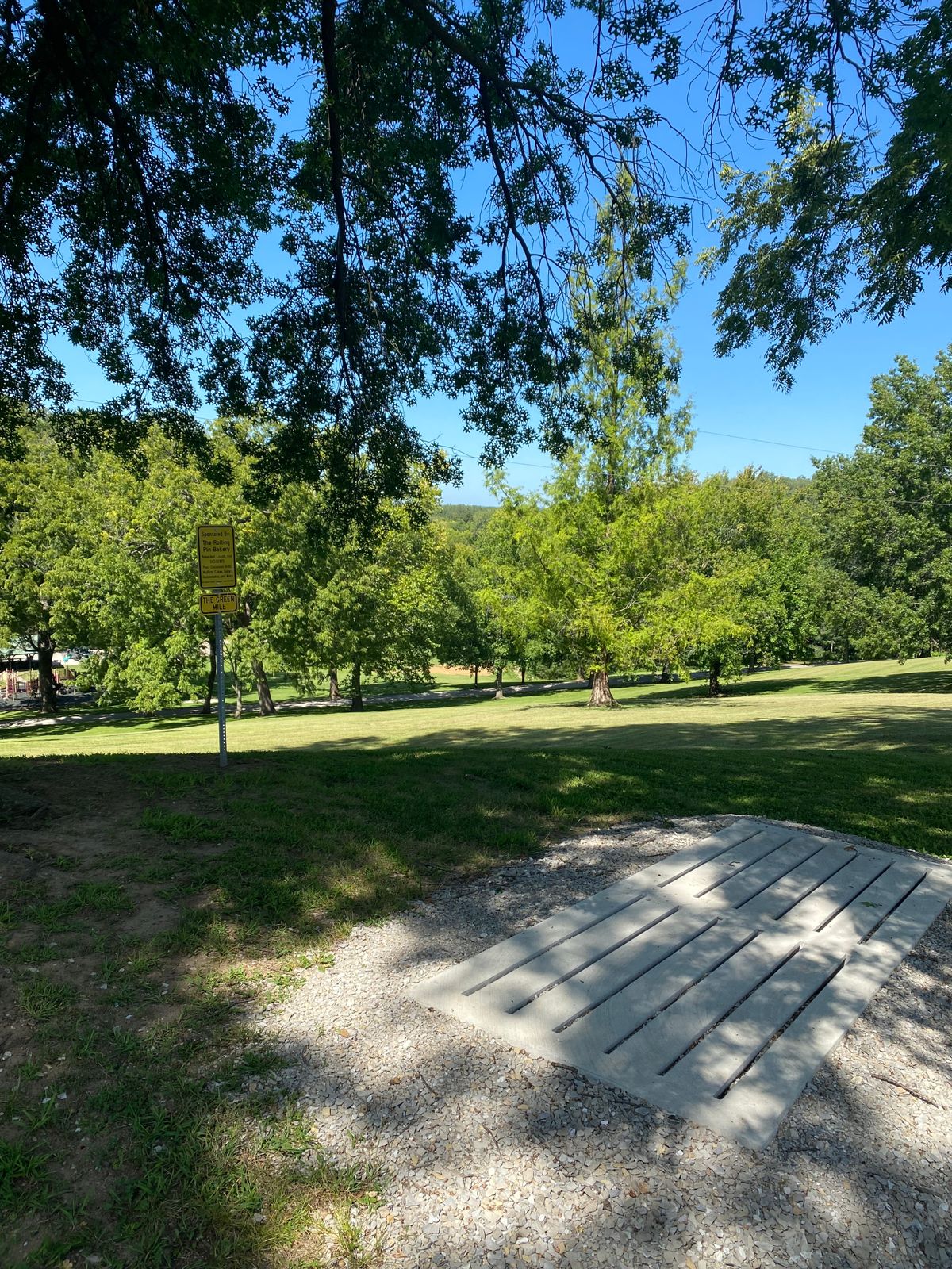 Hole 17 tee pad