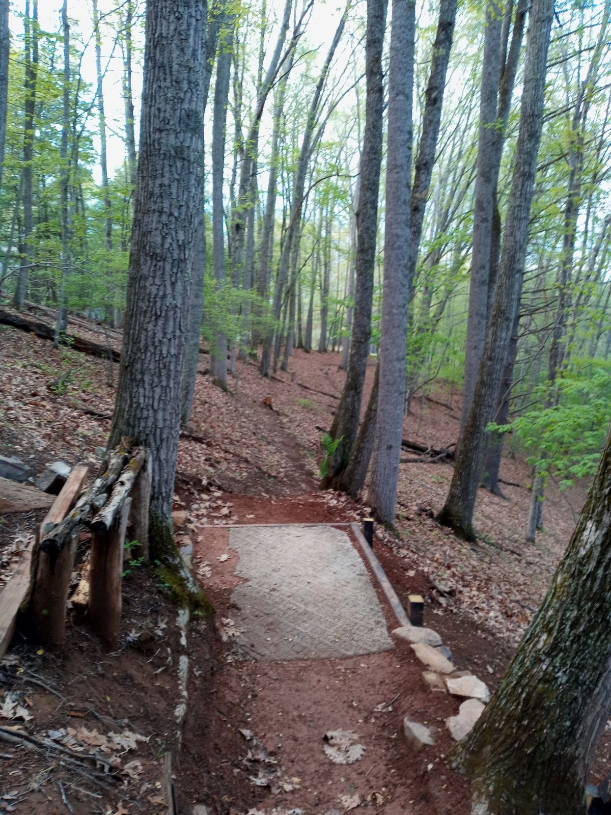 Hole 10 tee to fairway