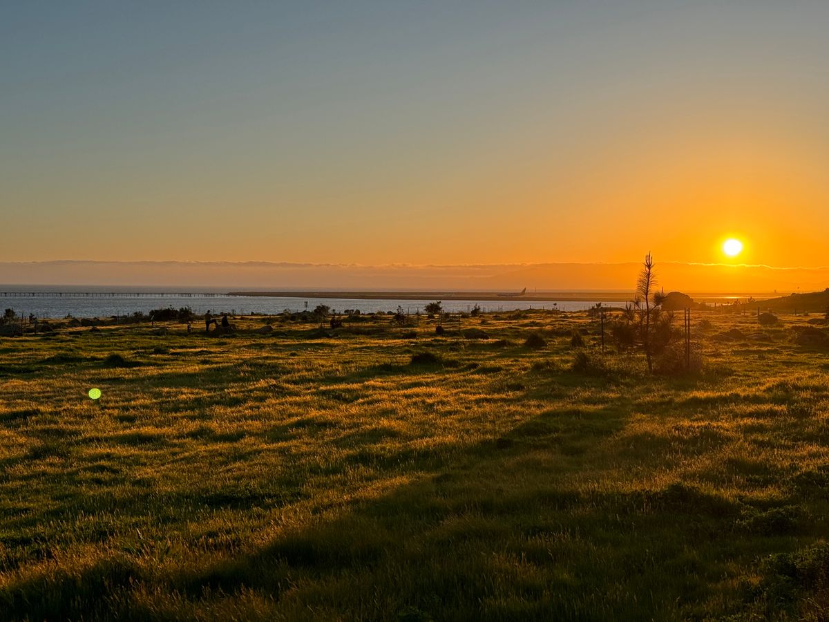 Golden Hour at the course 🤩