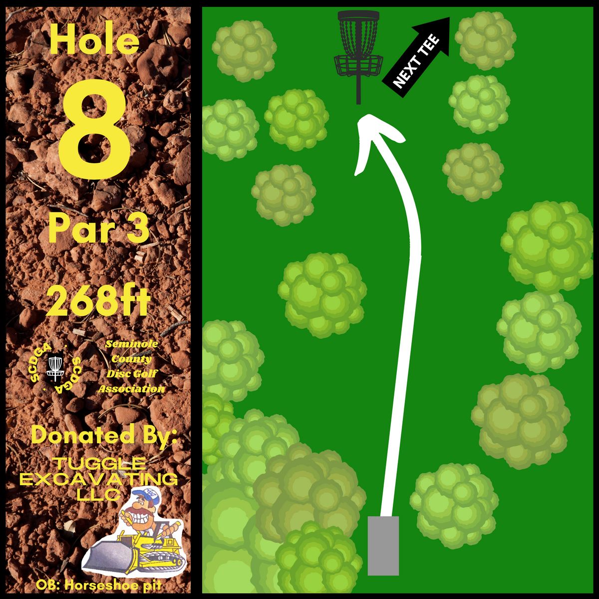 Hole 8 Teesign