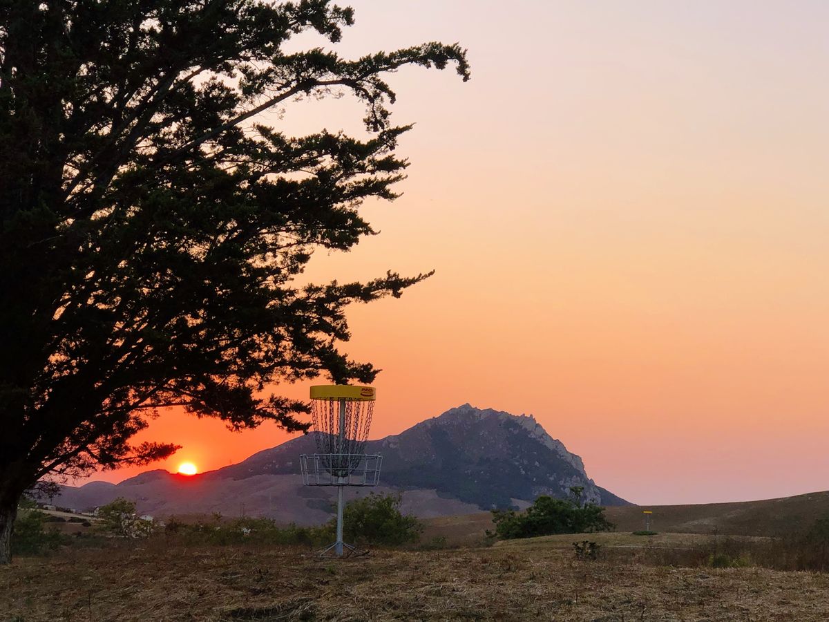 Hole 7 sunset green