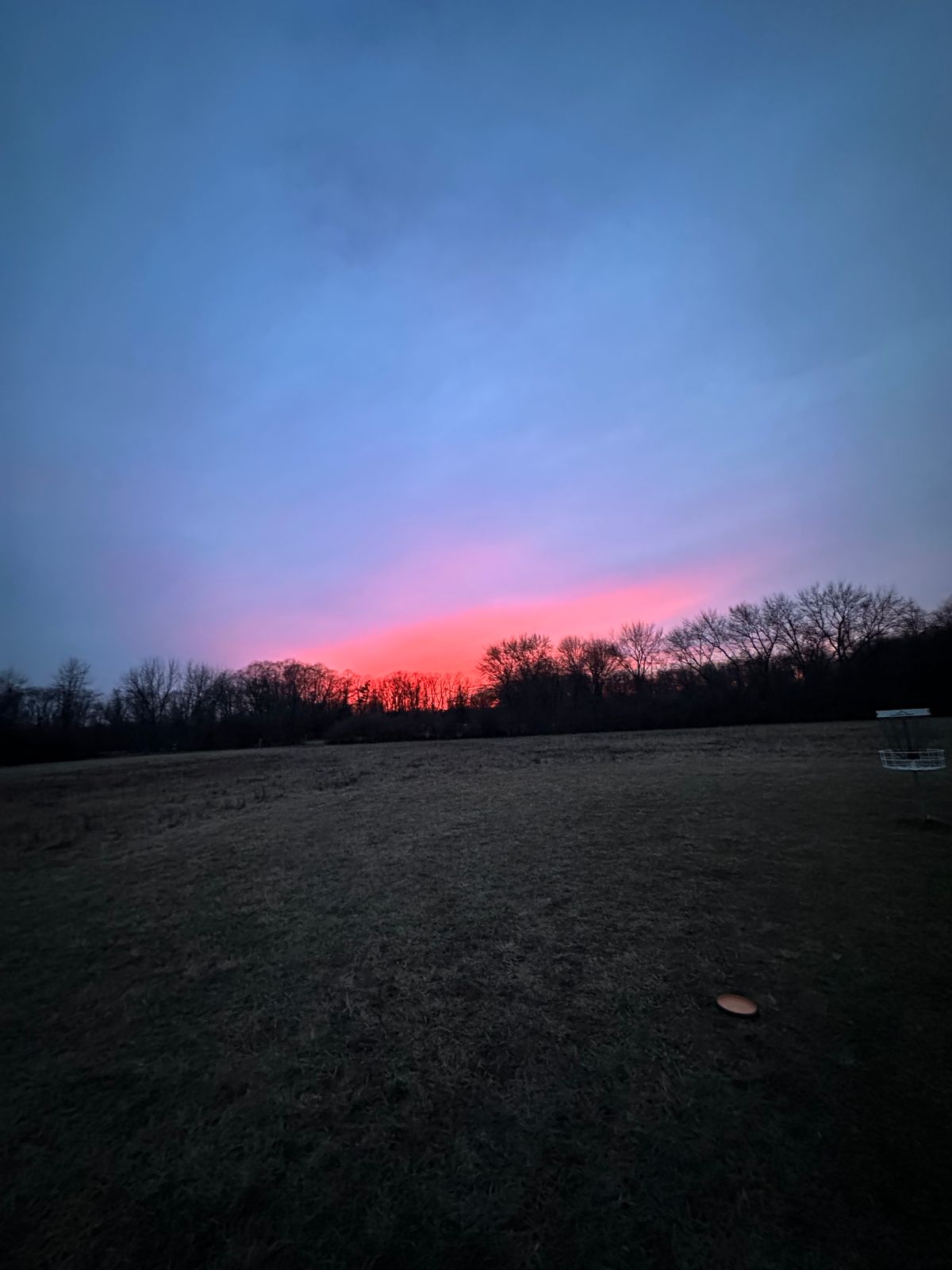 Sunset on hole 16