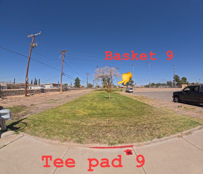 Tee Pad and Basket 9
