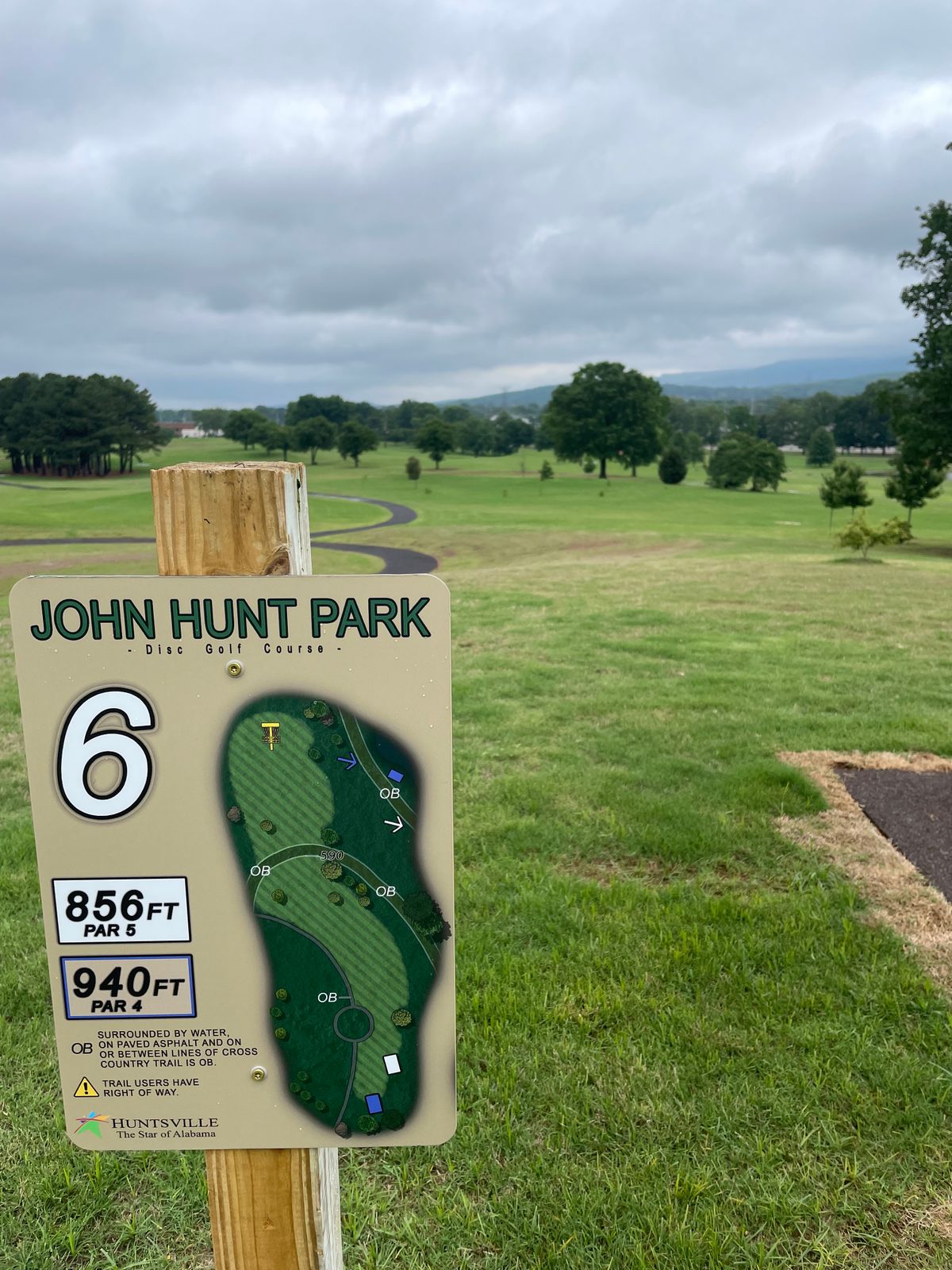 Hole 6 White Tee