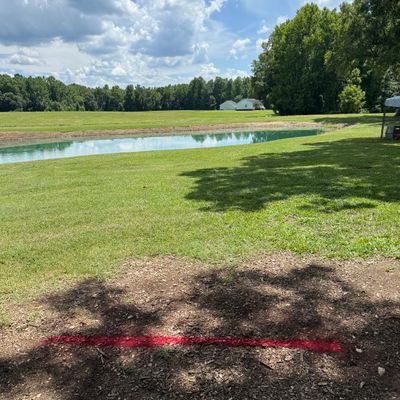 Hole 1 Red Tee. 