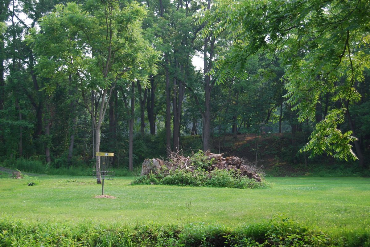 Hole 15 Short pin position