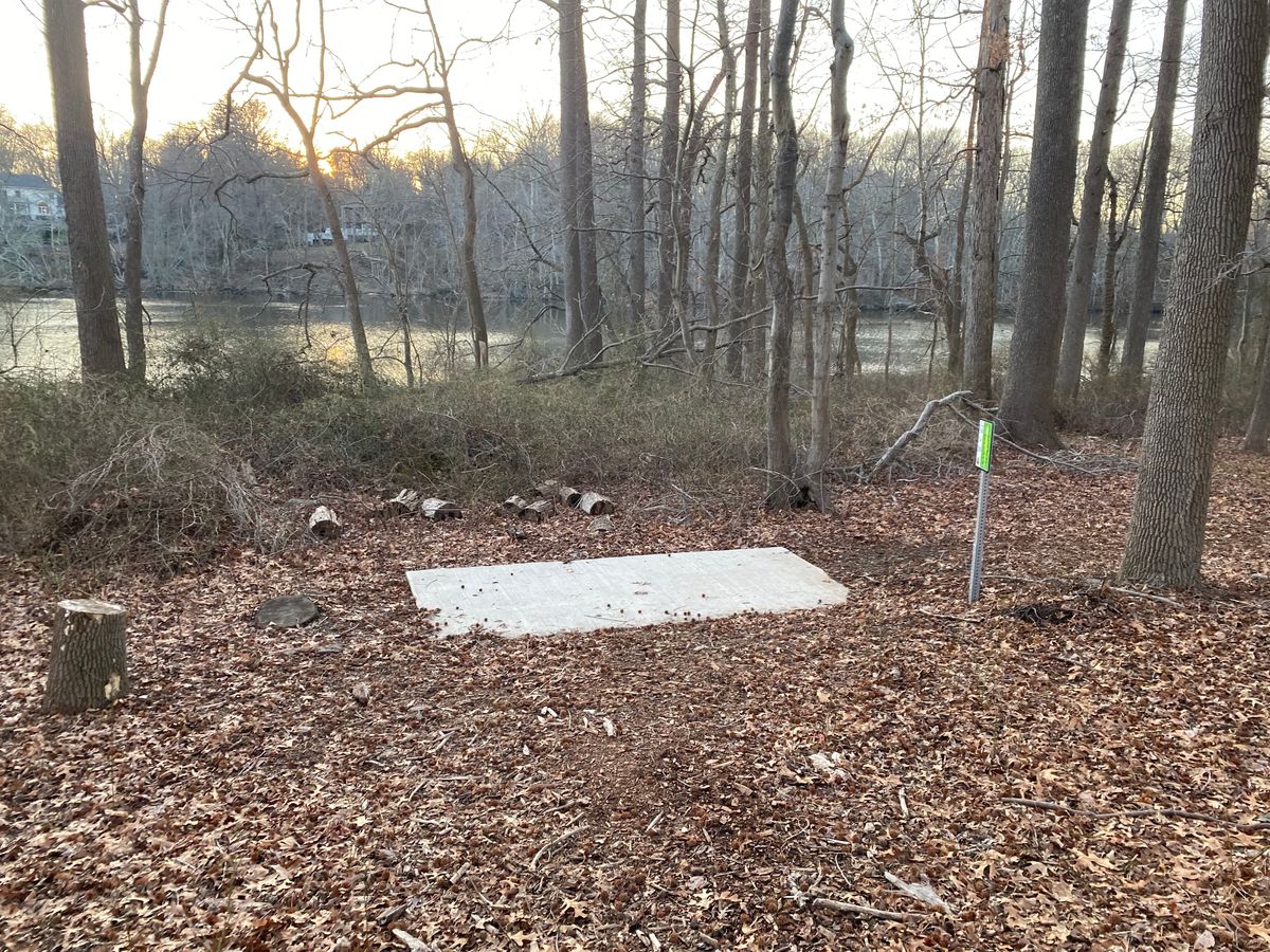 Hole 18 Tee Area