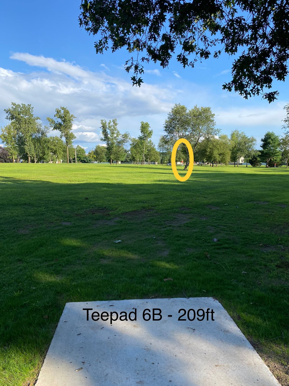 Teepad 6B @ 209ft