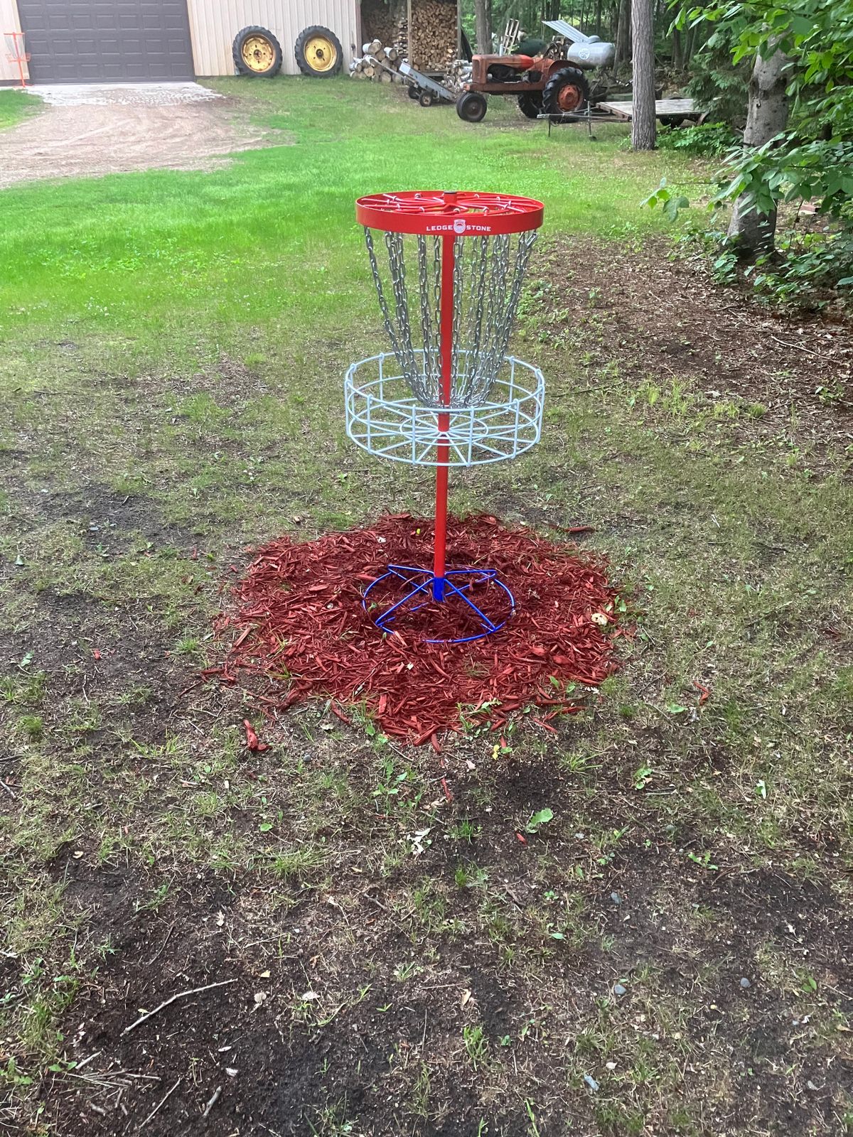 New Hole 1 basket!