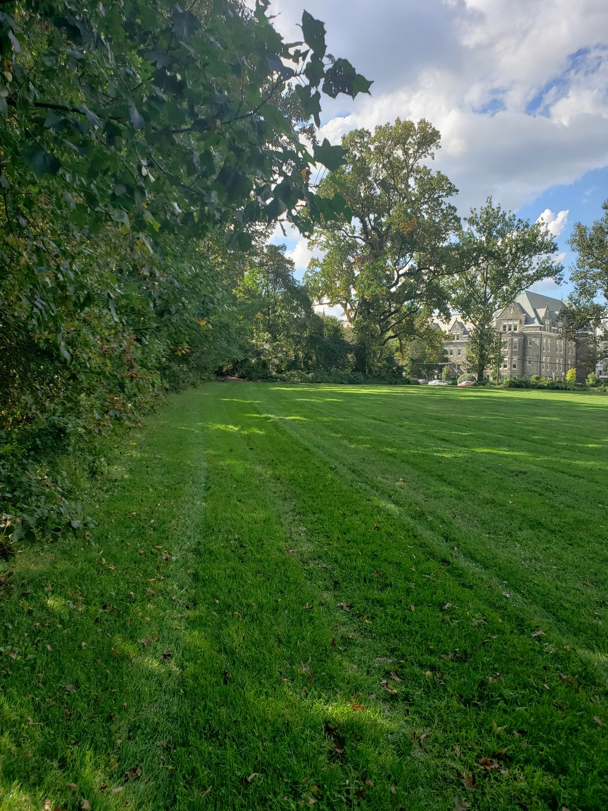 Hole 9 fairway