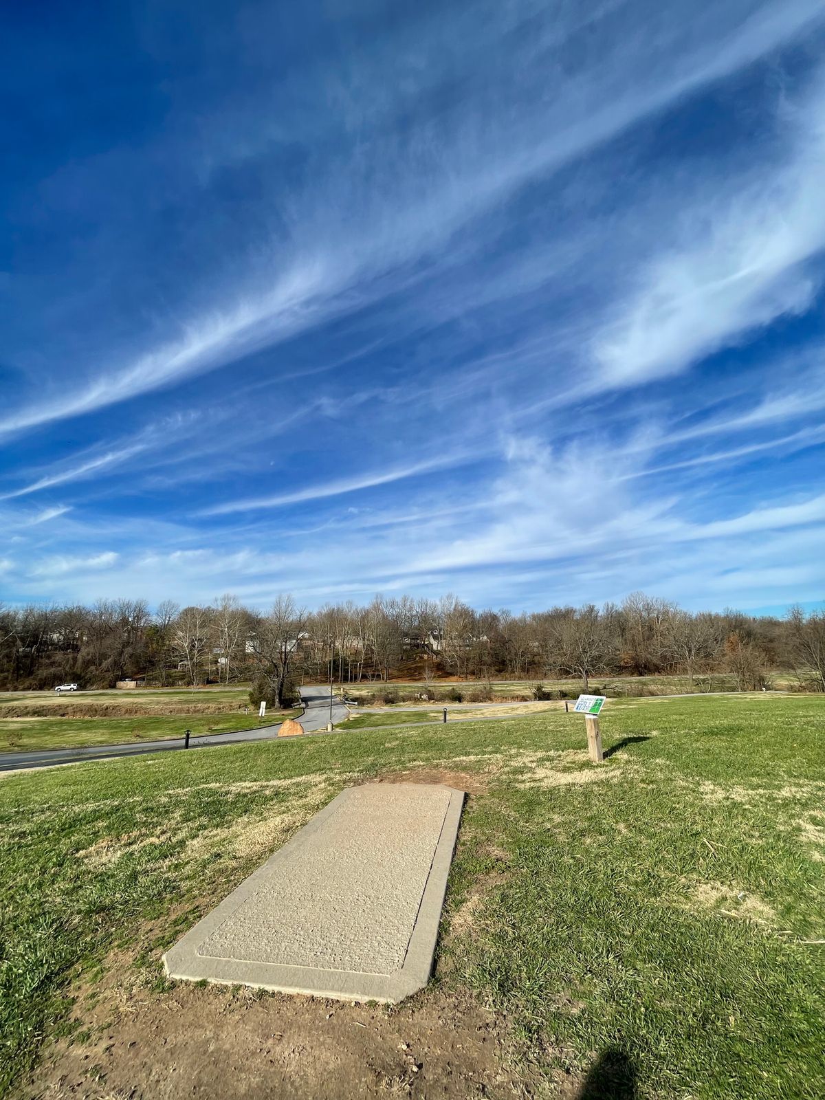 Hole 16 tee pad