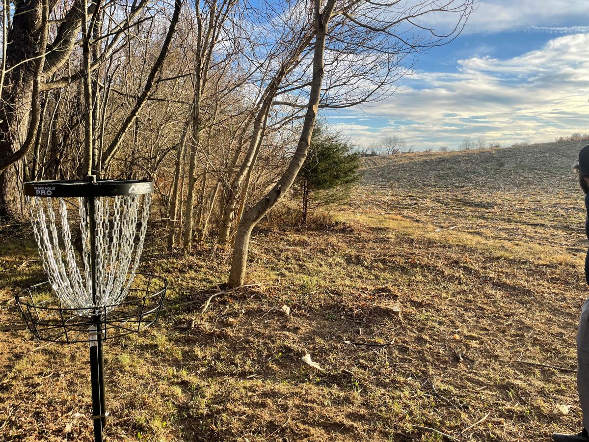 Hole 18 basket