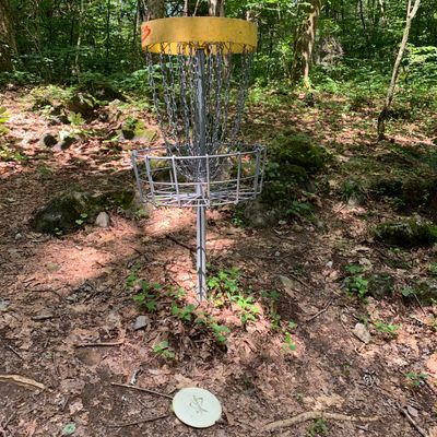 Hole 25 basket