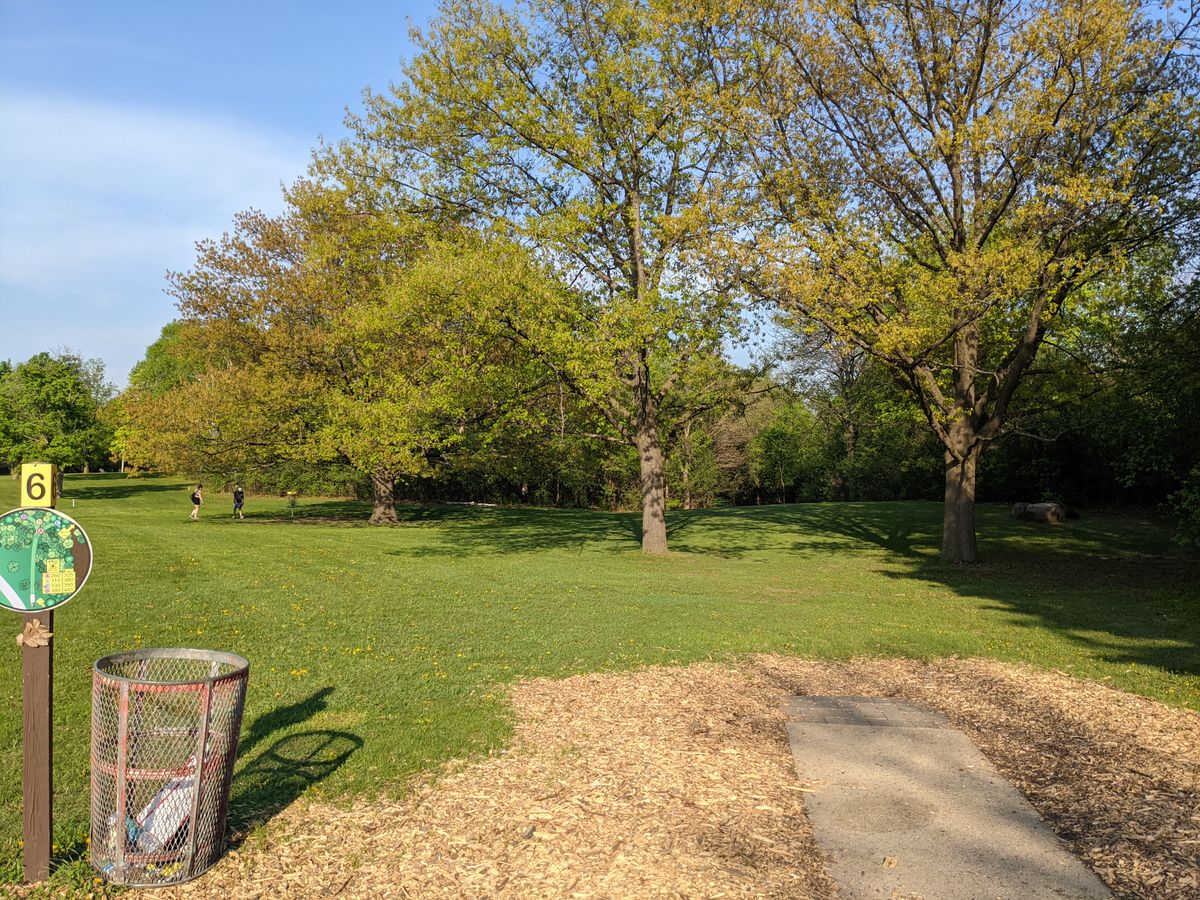 Hole 6 tee pad