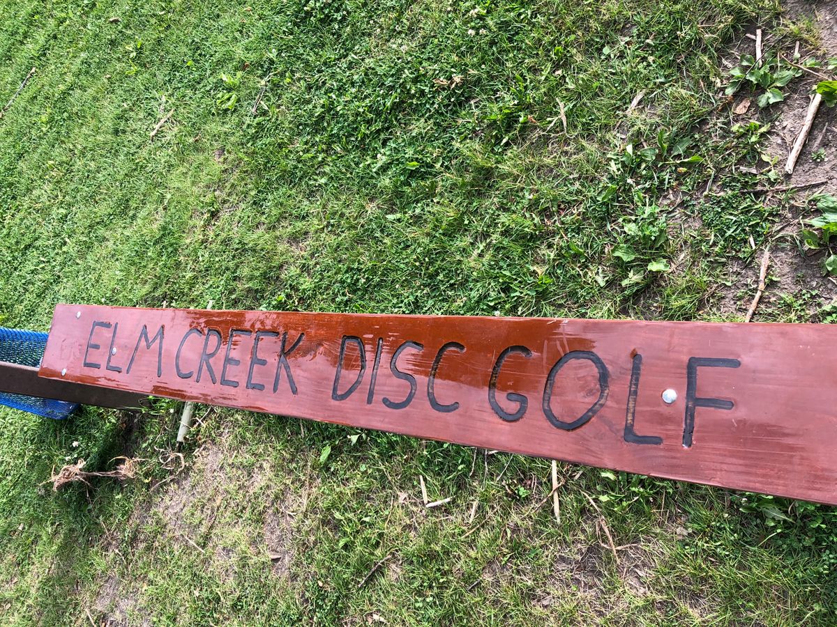 Great new bench addition on hole #11.