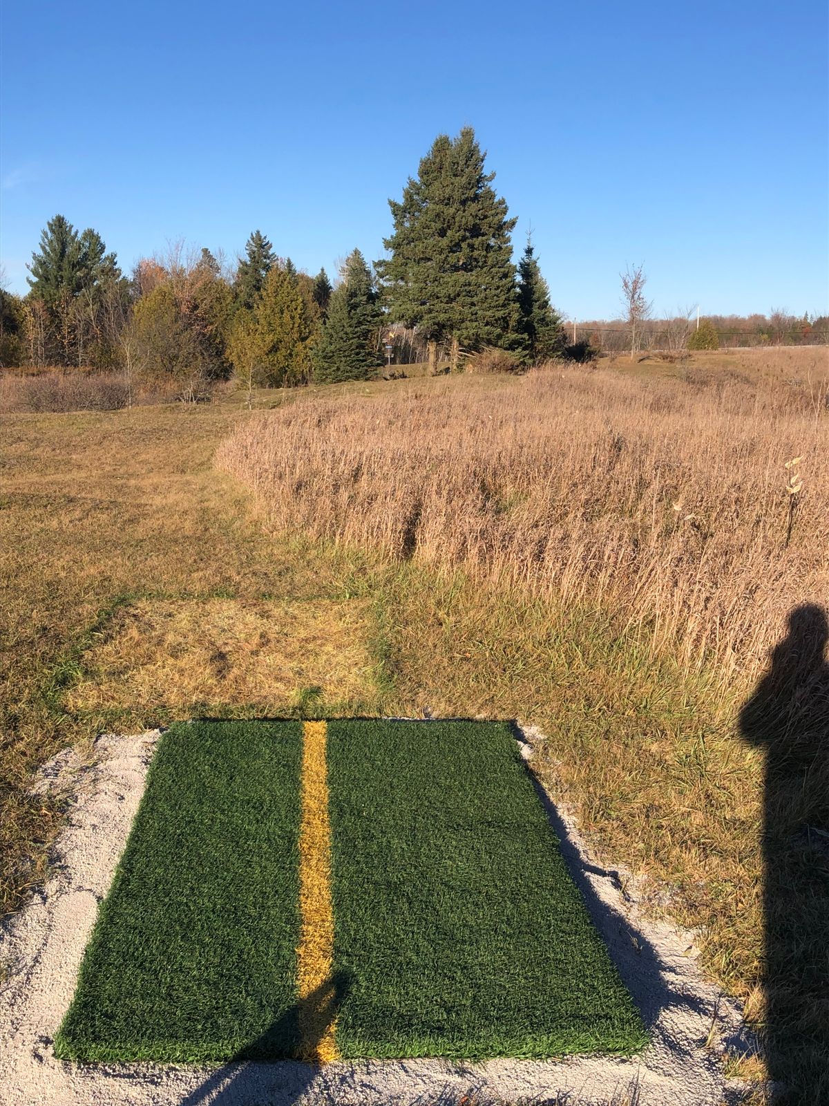 Hole 9 red tee