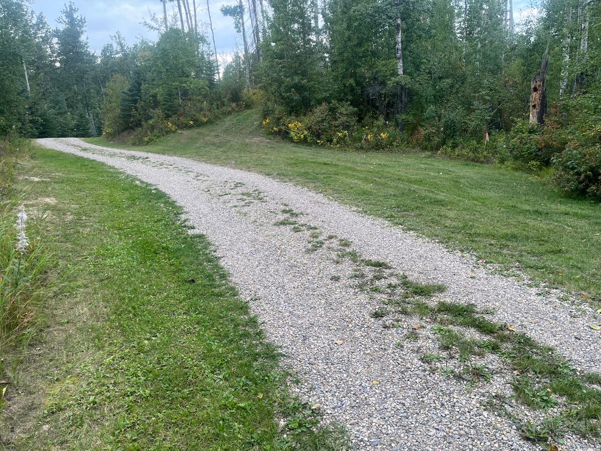 Parking area at first tee (to the right)