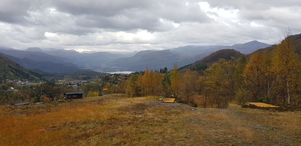 Utsikt over Sauda