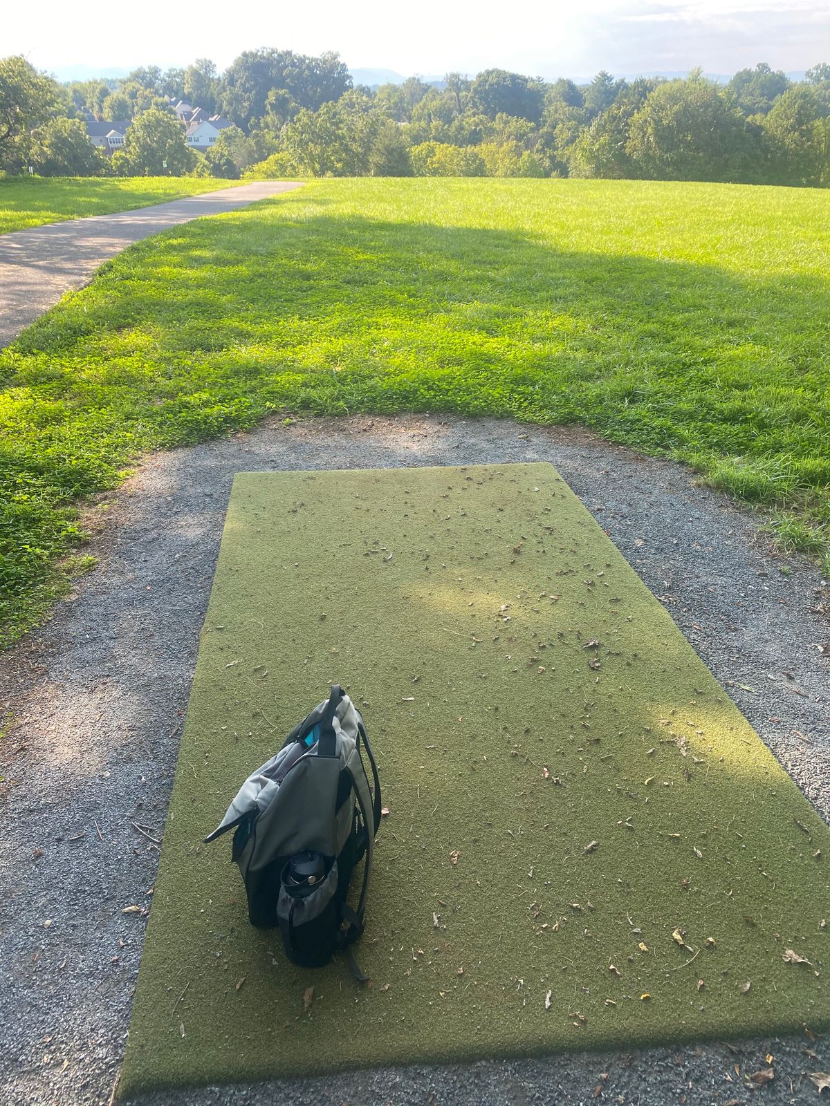 Hole 7 tee pad