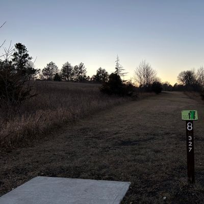 Nice use of elevation on hole 8