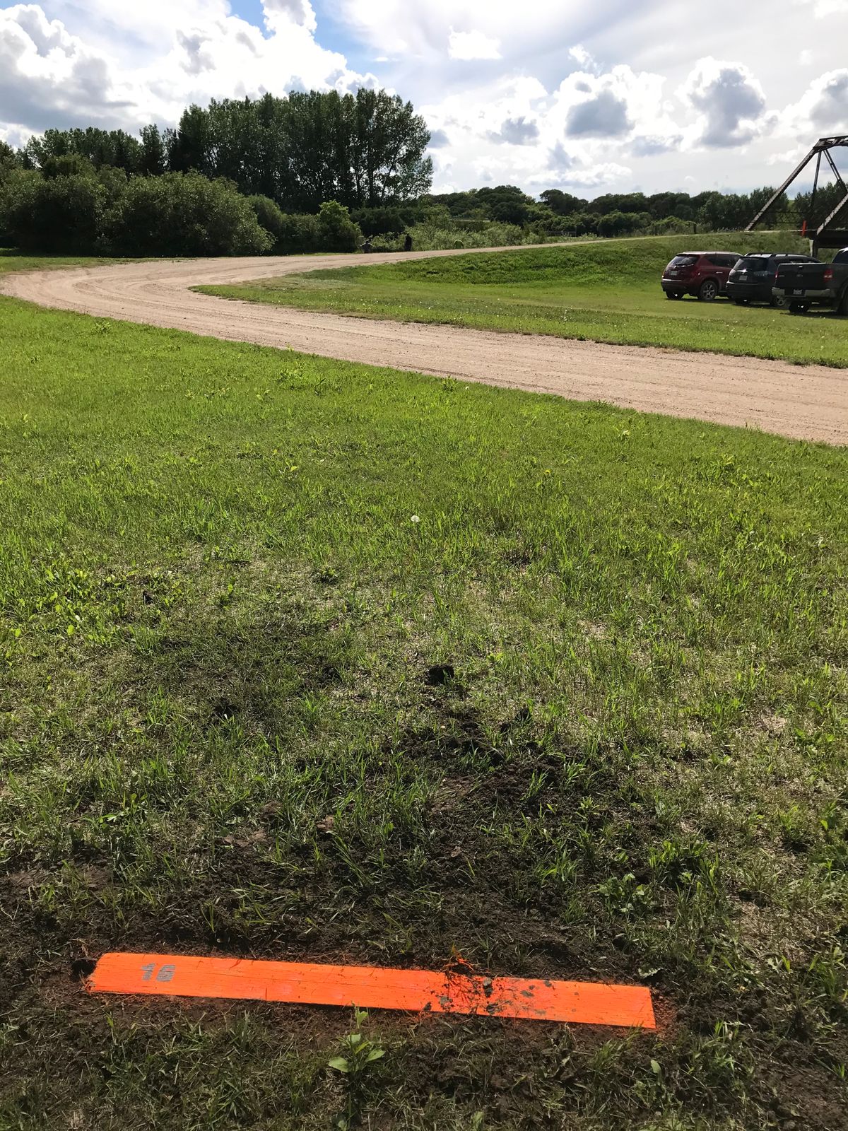 Hole 16. Watch for cars and beach goers!
