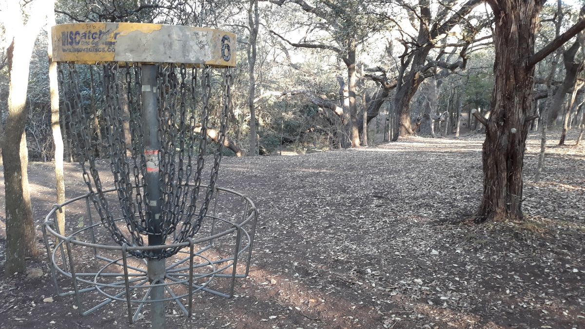 Hole 13 winter backwards layout