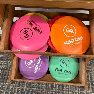 Granby ranch offers disc for rent, as well as for purchase.