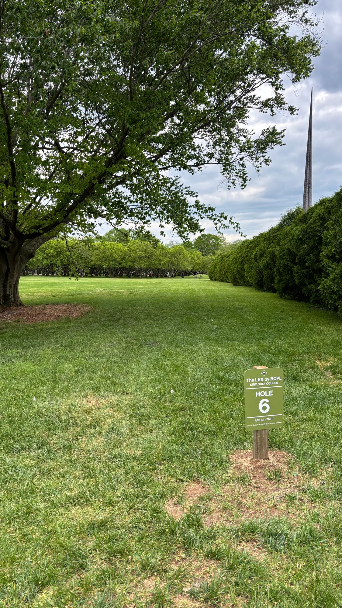 Hole 6 tee-  par 4