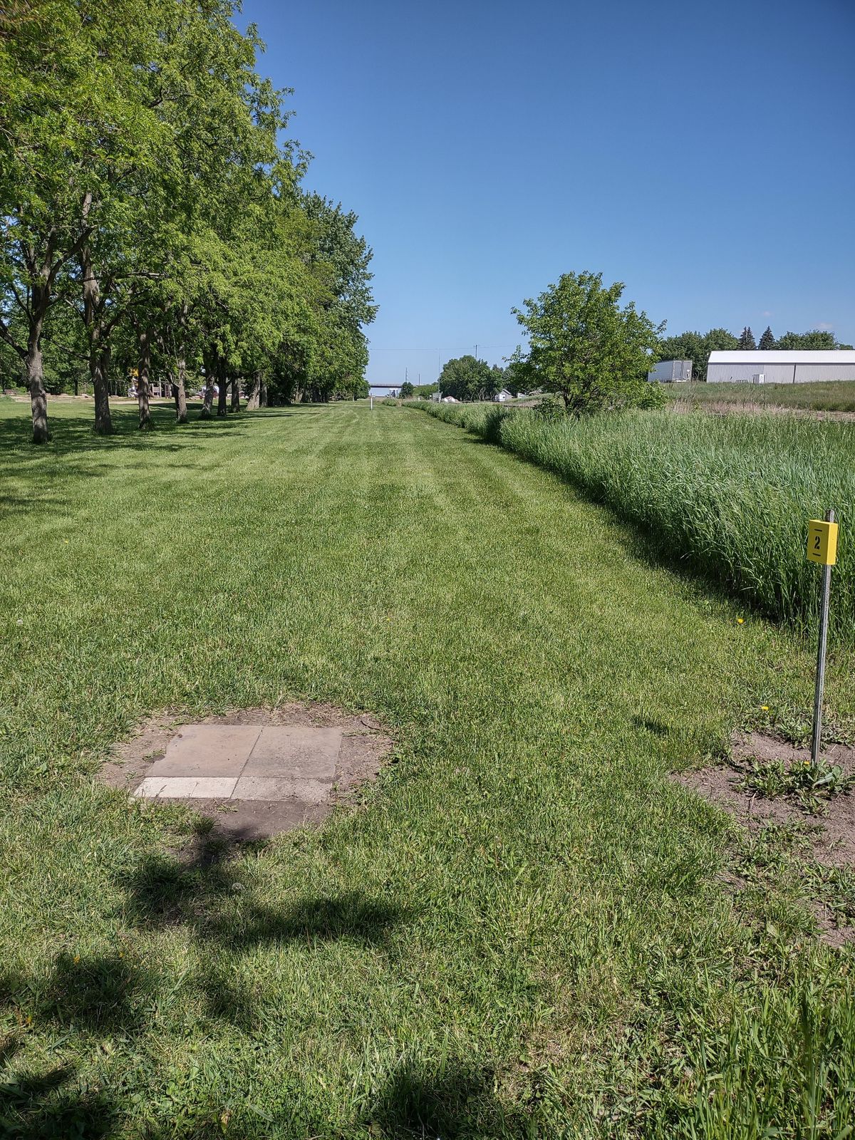 Hole #2 yellow tee