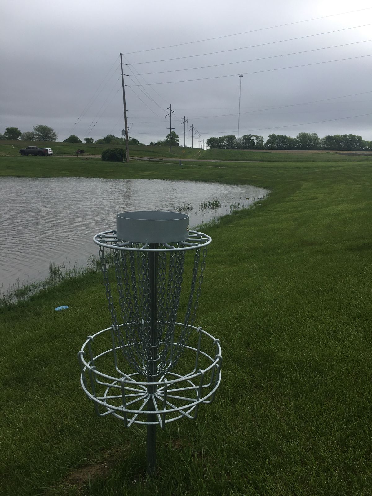 Hole 6 basket