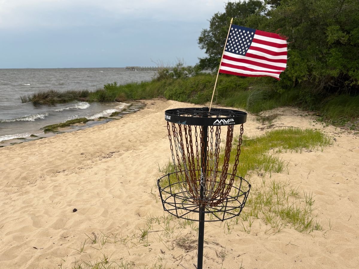 Hole 13 basket