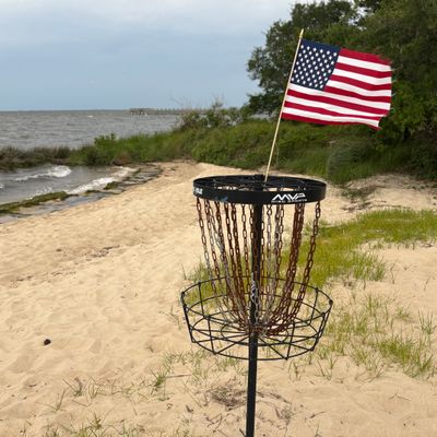 Hole 13 basket