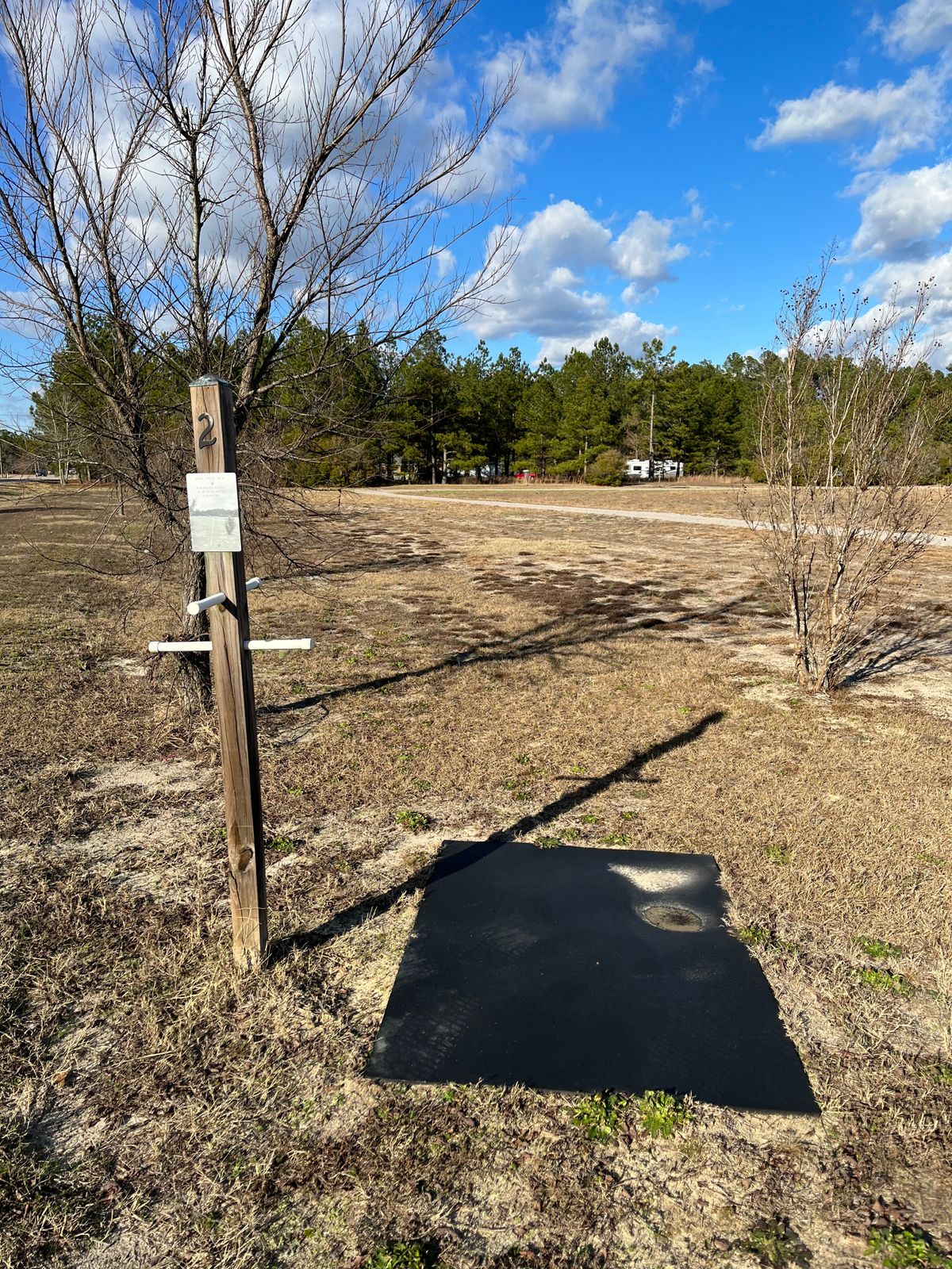 Hole 2 tee