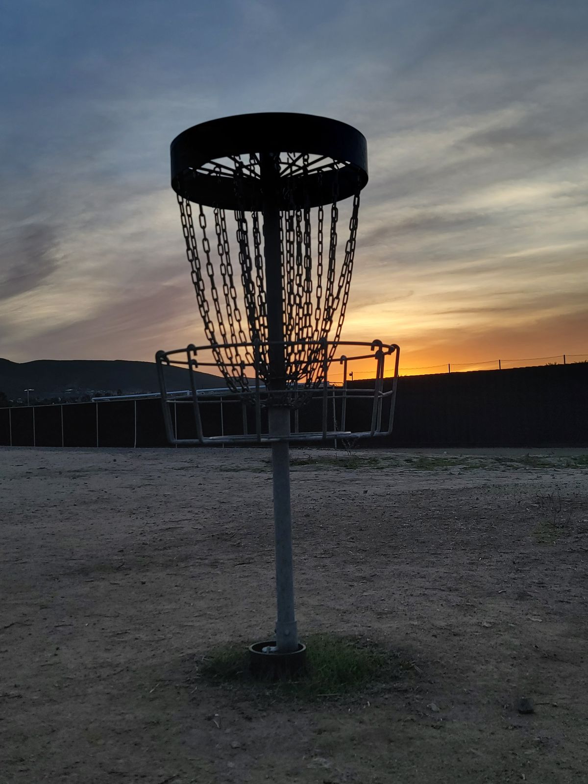 Hole 6 at sunset
