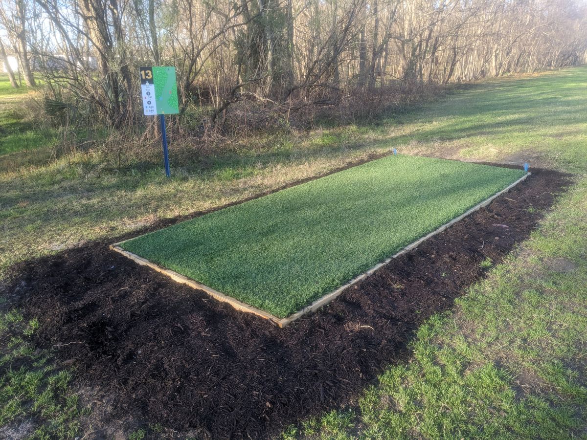 First New Turf tee pad !!!!